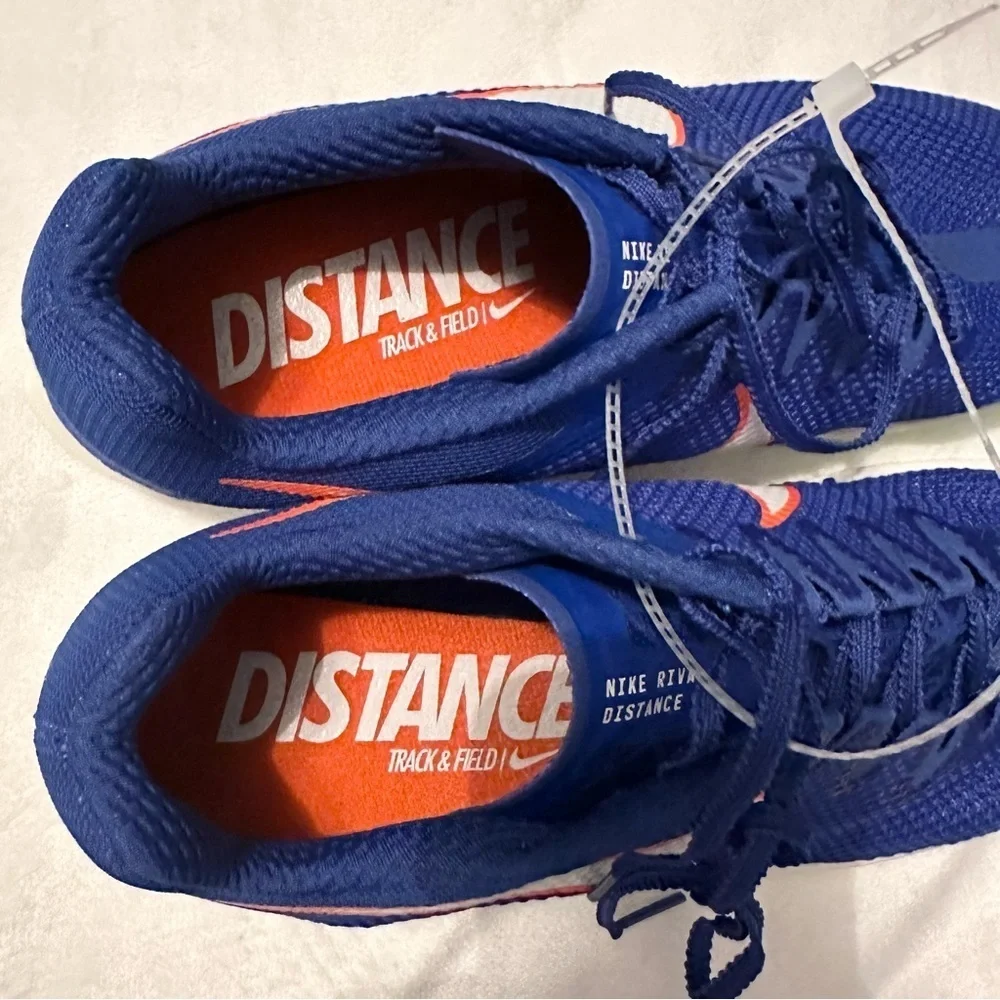 Nike Zoom Rival Track Field Running Shoe Men 10.5 Distance DC8725-401 Racer Blue